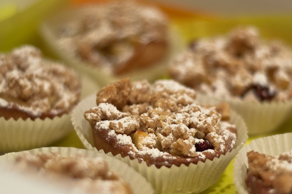 Reispudding mit karamellisierten Äpfeln und Haselnüssen